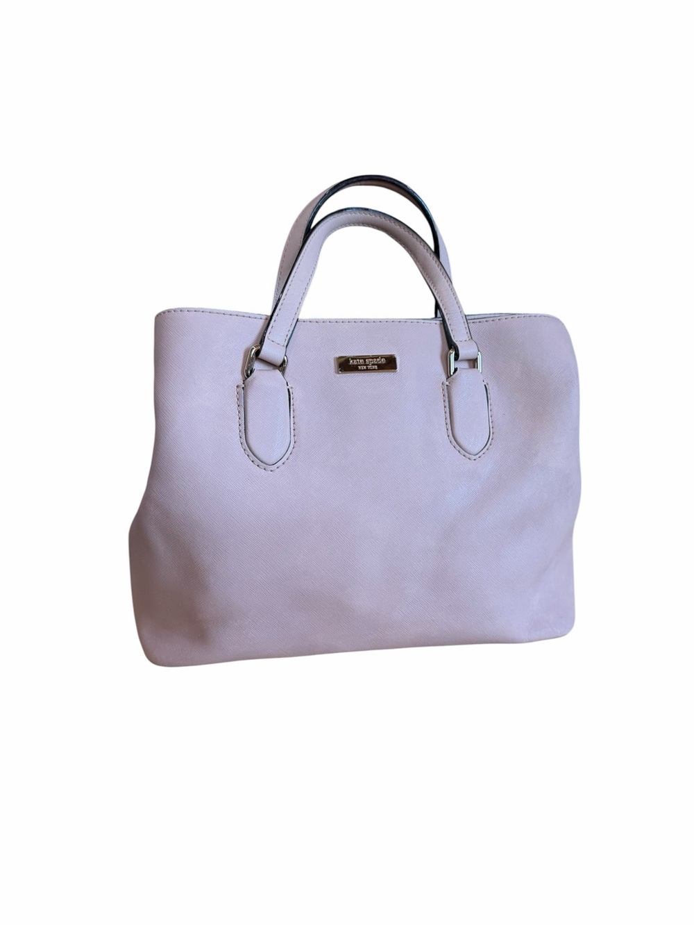 Kate spade Safiano Leather Satchel - Blush Pink - Picture 2 of 11